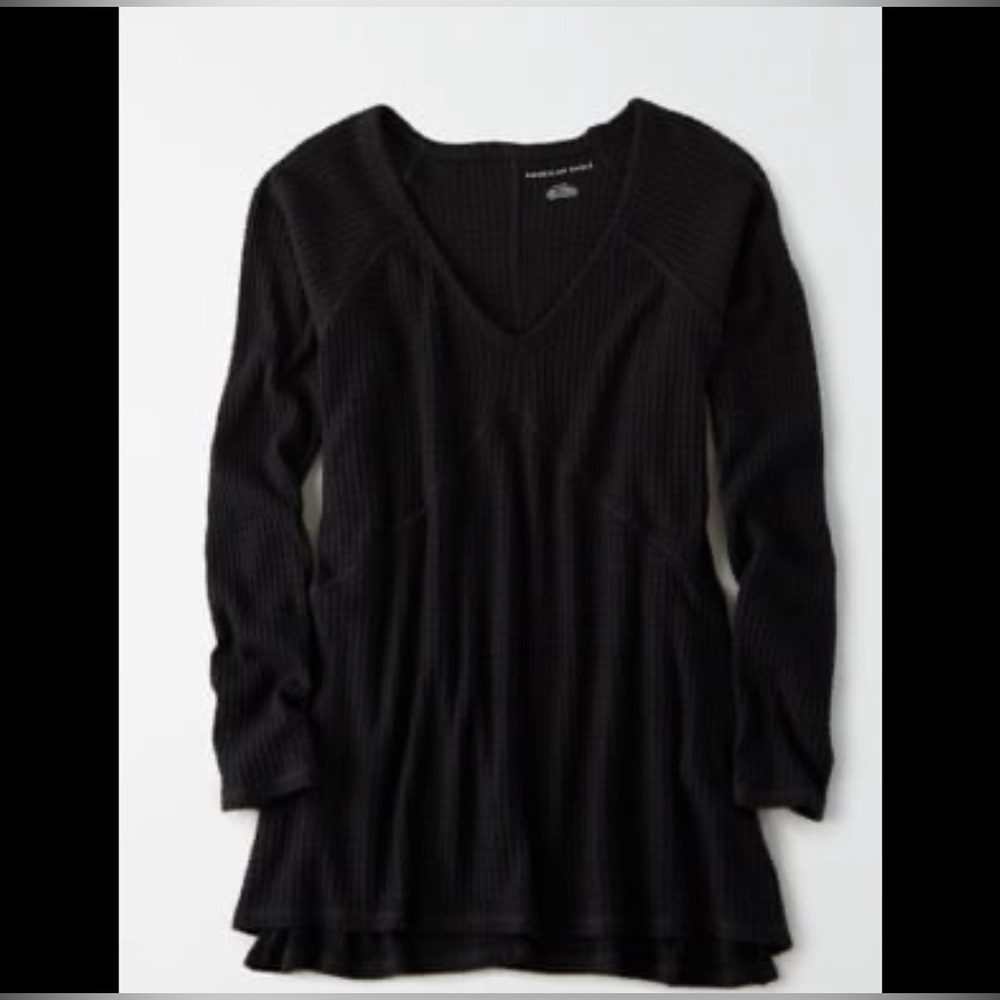 American Eagle Waffle shirt